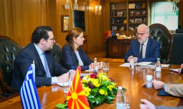 Xhaferi – Philippidou: Overall cooperation and support between North Macedonia and Greece to continue