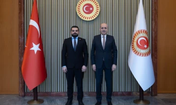 Justice Minister Lloga visits Grand National Assembly of Turkey