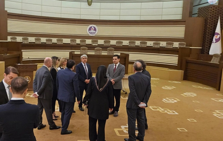 Justice Ministry representatives visit Turkish Constitutional Court