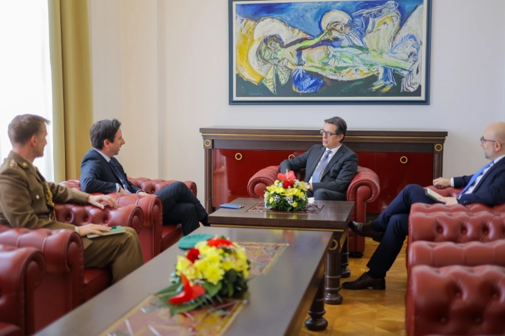 President Pendarovski meets British Ambassador Lawson