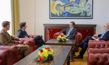 President Pendarovski meets British Ambassador Lawson