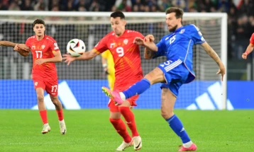Пад од три позиции за македонската репрезентација на ФИФА ранг-листата
