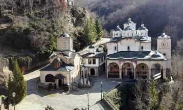 Поради санација на свлечиште затворен за сообраќај стариот пат кон манастирот „Св.Јоаким Осоговски“
