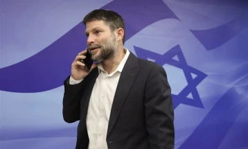 Не се согласуваме со мировен план со две држави, вели израелскиот министер за финансии Смотрич