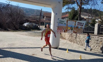 Велешкиот атлетичар Димитриевски прв на Треил трката за вино и љубов во Долни Дисан кај Неготино