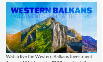 Инвестициски самит на Западен Балкан 2024 година во седиштето на ЕБОР на 26 февруари