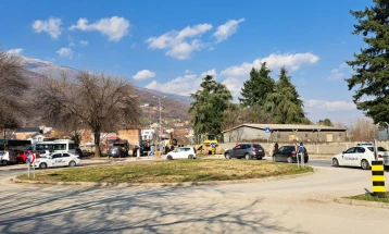 Почна пробивање на булевар во Тетово за уште еден излез на регионалниот пат кон граничниот премин кон Косово