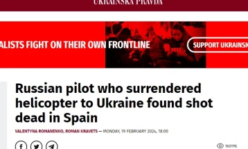 Во Шпанија убиен руски пилот кој пребегна во Украина