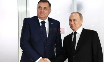 Средба Додик-Путин: Потврдени добрите односи меѓу РС и Русија