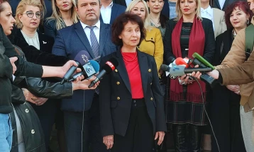 Изјава на кандидатот за претседател на ВМРО-ДПМНЕ Гордана Силјановска-Давкова (во живо)