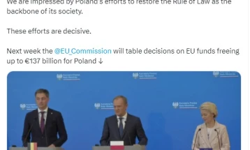 Fon der Lajen: BE-ja do ta zhbllokojë ndihmën e ngrirë për Poloninë