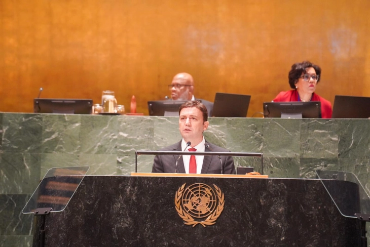 Osmani at UNGA 78 in New York: We have to say NO to Russia