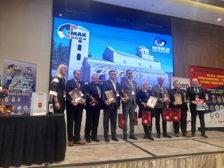 Драган Цветковиќ ја освои првата награда за органски производи на Меѓународната научна конфереција во Копаоник 