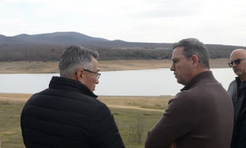 Трипуновски: Да се обезбеди дотур на вода во акумулацијата Паљурци од хидро системот Ѓавато за успешен старт на пролетната сезона