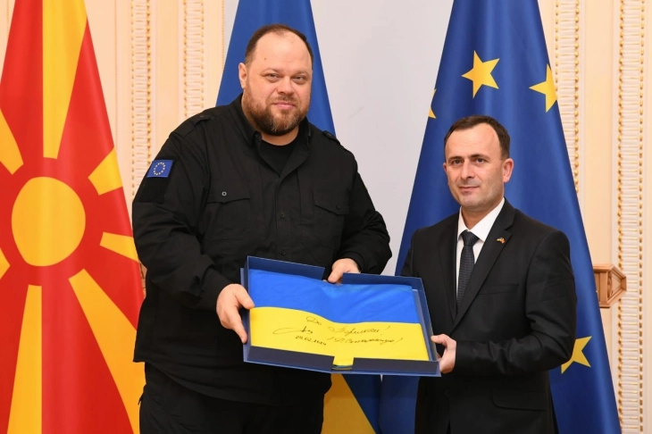 Mitreski - Stefançuk: Maqedonia e Veriut dhe Ukraina sa më parë të bëhen anëtare të BE-së, ndërsa parlamentet t'i zbatojnë ndryshimet e domosdoshme ligjore për atë