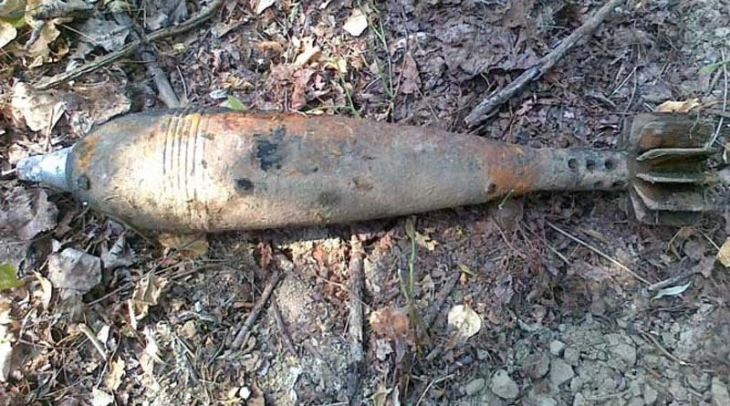 Во битолско Могила пронајдена неексплодирана граната од Првата светска војна
