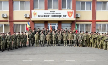 ГШ: Припадниците на Армијата даваат видлив придонес во активностите на НАТО во Романија и Бугарија