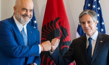 Рама до Блинкен: Албанија подготвена да биде домаќин на Самитот на НАТО во 2027 година
