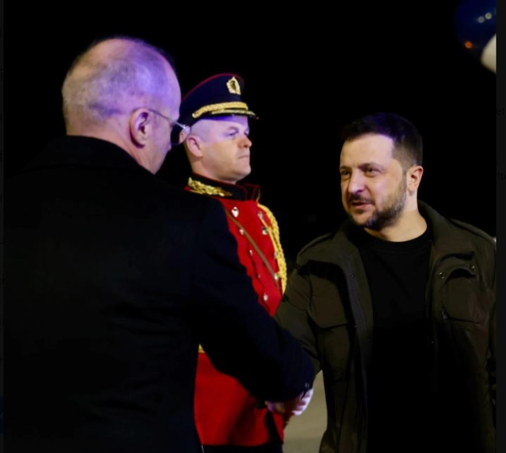 Zelenski arriti në Tiranë për samitin Ukraina-Evropa Juglindore