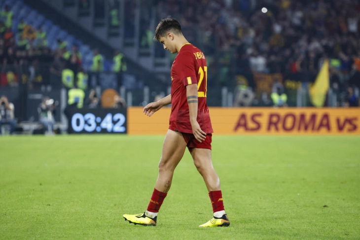 Дибала достапен за 12 милиони евра на странски клубови до 31 јули, Рома сака да го продолжи договорот