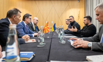 Пендаровски - Зеленски: Северна Македонија како членка на НАТО ја поддржува апликацијата за членство на Украина во Алијансата