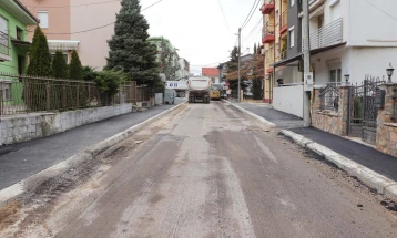 Реконструкција на улици во поширокото градско подрачје во Куманово