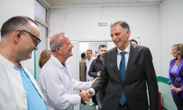 Demiri: Spitali i Gostivarit po forcohet me rikonstruksione, pajisje të reja dhe kapital njerëzor