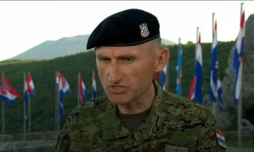Генерал-полковник Кундид е новиот началник на ГШ на вооружените сили на Хрватска