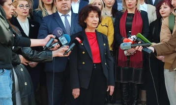 VMRO-DPMNE to promote presidential candidate Gordana Siljanovska-Davkova