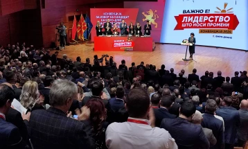 VMRO-DPMNE delegates endorse Siljanovska-Davkova as presidential candidate 