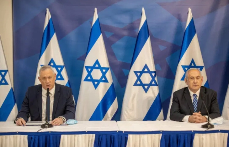 Потрес во израелскиот Воен кабинет поради несогласувањата меѓу Нетанјаху и Ганц