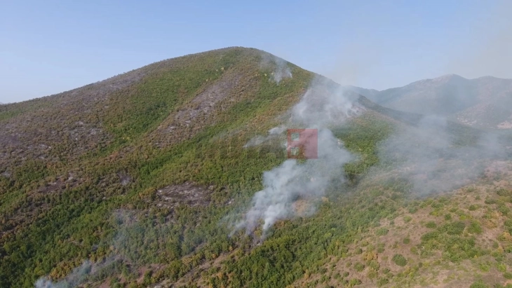 ЦУК: Десет пожари на отворено во последното деноноќие, активен пожарот во општина Македонски Брод