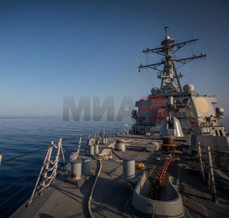 Хутите повторно гаѓаа американски воени бродови со ракети и беспилотни летала