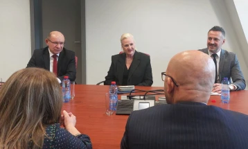 Chief Prosecutor Kocevski meets U.S. Ambassador Aggeler