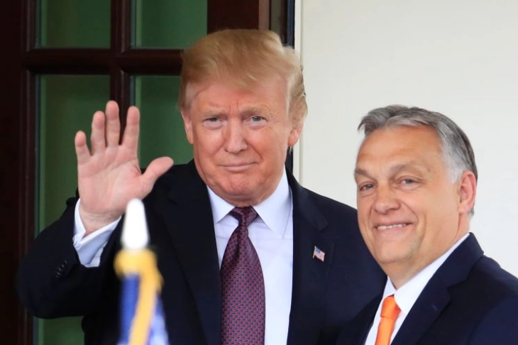 По состанокот со Трамп во Флорида, Орбан го поддржа за уште еден претседателски мандат