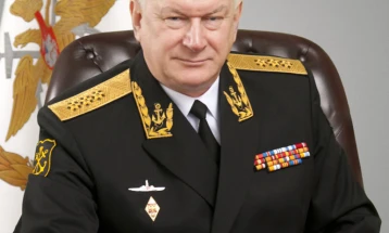 Сменет началникот на руската морнарица, адмирал Евменов
