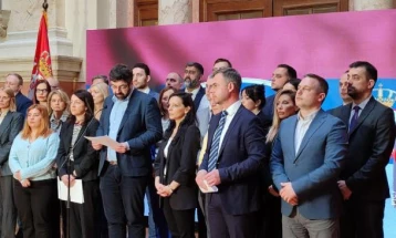 Коалицијата „Србија против насилството“ за фер избори бара преодна влада по урнек на Северна Македонија