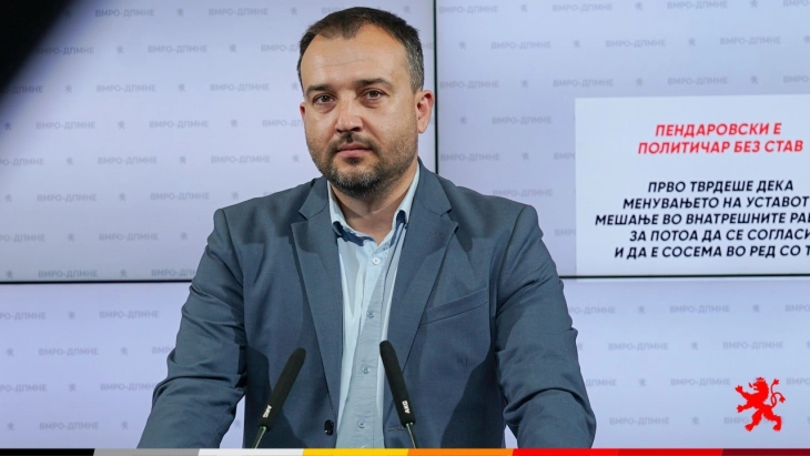 Лефков: Пендаровски е политичар без став, негов став е секогаш тоа што ќе му кажат СДС и ДУИ