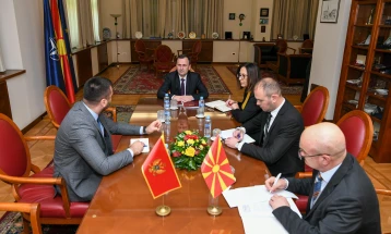 Takimi Mitreski-Shlivançanin: Maqedonia e Veriut dhe Mali i Zi mbeten miq, ta avancojmë bashkëpunimin e ndërsjellë