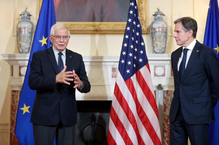Blinkeni dhe Boreli në Uashington biseduan për fuqizimin e mëtutjeshëm të partneritetit mes BE-së dhe SHBA-së