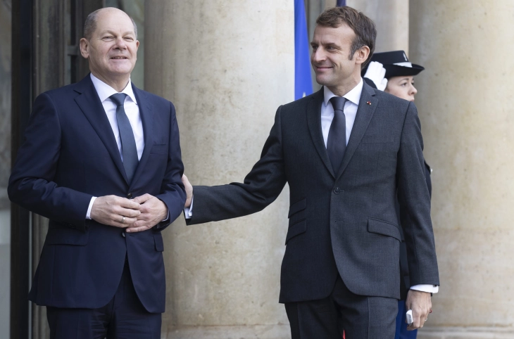Scholz, Macron and Tusk stress unity and greater support for Ukraine