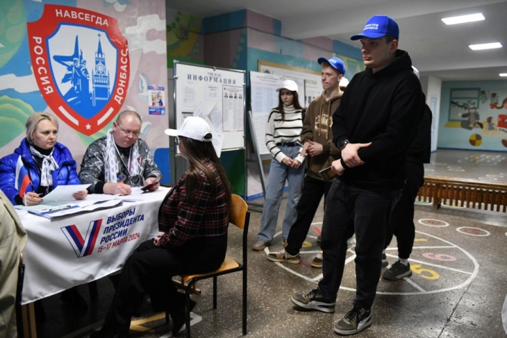 Russia reports high voter turnout for election with little suspense
