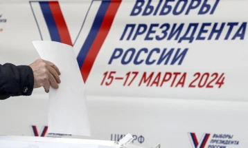 Излезноста на претседателските избори во Русија надмина 55 отсто, гласањето завршува утре