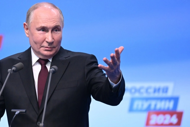 Në fjalimin e fitores, Putini premtoi se do ta vazhdojë luftën kundër Ukrainës