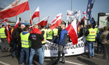 Протести на полските земјоделци поради Зелениот договор и увозот на храна од Украина