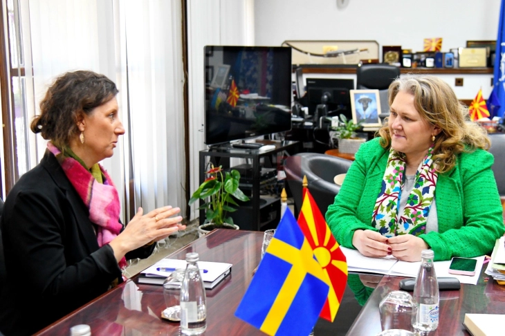 Petrovska - Jain: Aleanca është më e sigurt me Suedinë në NATO, mbi një miliard njerëz më të sigurt