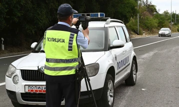 Во Скопје санкционирани 150 возачи 