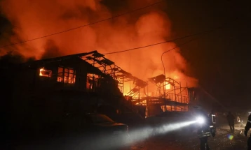 Russia fends off Ukrainian drone attacks, oil refinery burns again