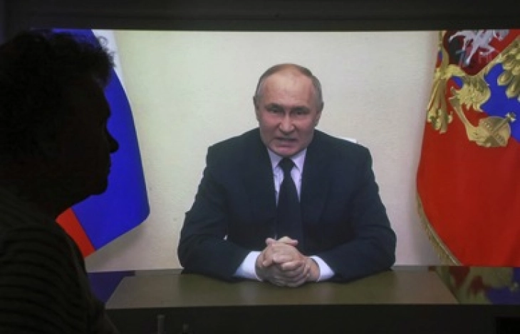 Путин ја обвини Украина дека е поврзана со нападот во концертната сала во Москва