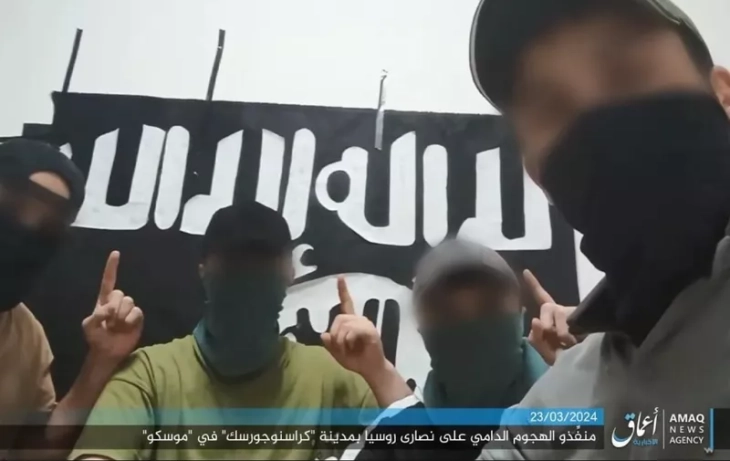 Islamic State publishes photos of 'Moscow attackers'